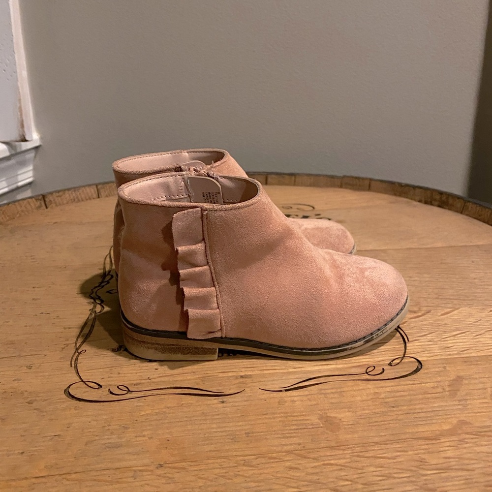 Cat & Jack Blush Pink Ankle Boots